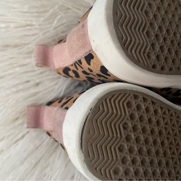 *SOLD* Mini Boden Novelty High Tops Leopard Kitty Ears Size 3 - Picture 10 of 14